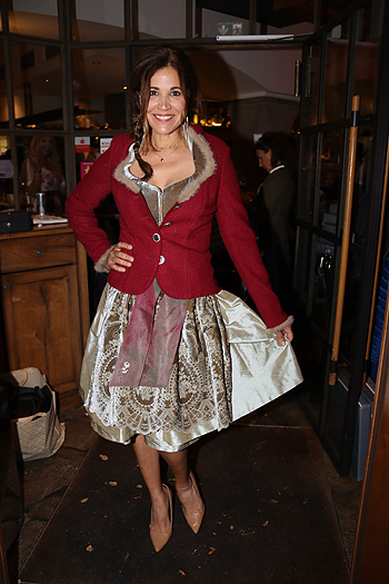 Karen Webb  zu Gast beim "Wiesn ansitzen" im Hochreiters Steirer am Markt  (©Foto: Martin Schmitz)